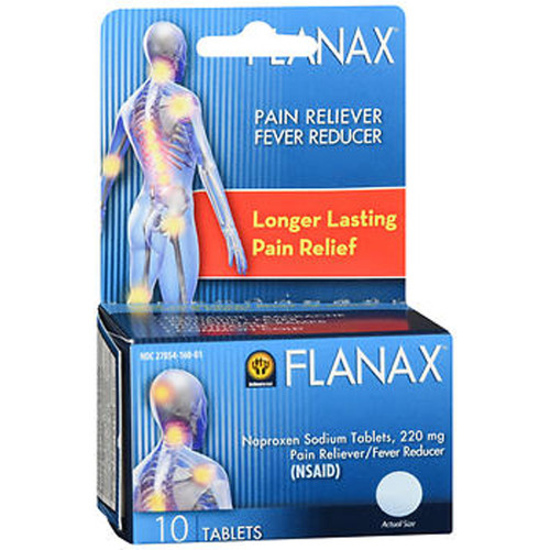Flanax Pain Reliever/Fever Reducer Tablets - 10 ct