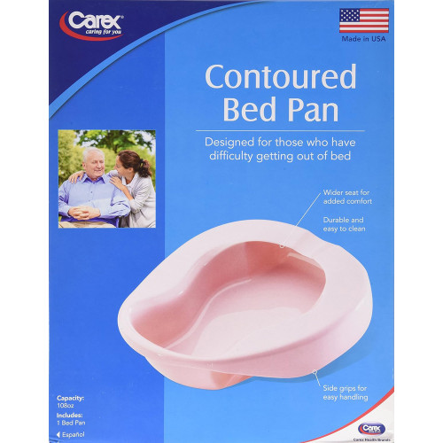 Carex Contoured Bed Pan