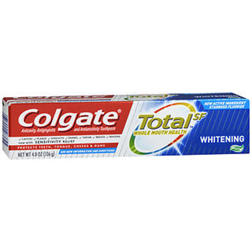 Colgate Total SF Whitening Toothpaste Gel - 4.8 oz