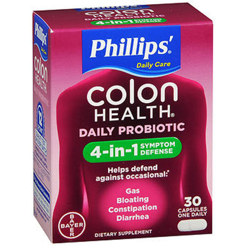 Phillips' Colon Health Daily Probiotic Capsules - 30 ct