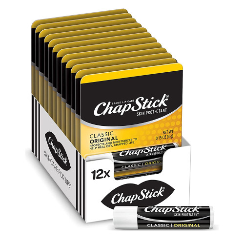 ChapStick Skin Protectant Classic Original - 12 ct