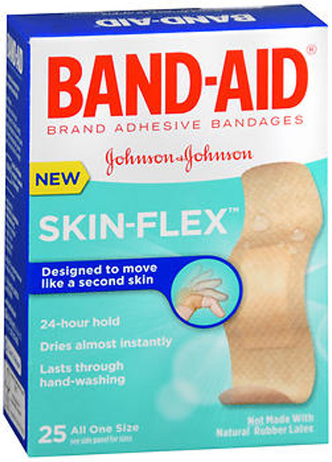 Band-Aid Skin-Flex Bandages - 25 ct