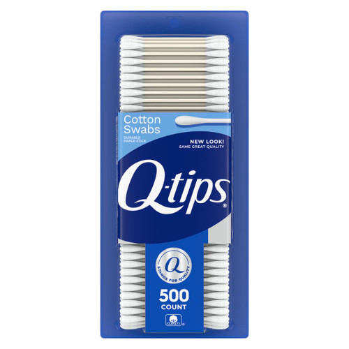 Q-tips Cotton Swabs - 500 ct
