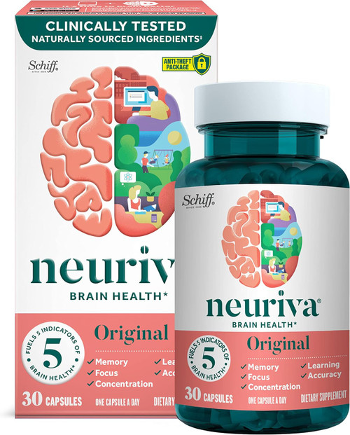 Neuriva Original, Brain Performance Supplement - 30 ct