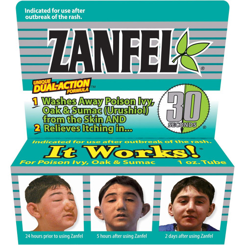 Zanfel Wash For Poison Ivy, Oak & Sumac (Urushiol) 1 oz Zanfel Wash For Poison Ivy, Oak & Sumac (Urushiol) 1 oz