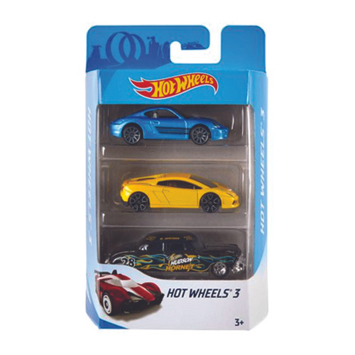 Hot Wheels Basic Car, 3pk