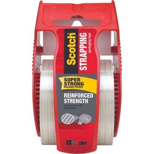 Scotch Strapping Tape in Dispenser 2 x 360"- 1 ct
