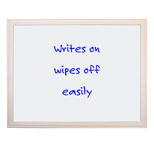 Wood Framed Dry Erase Board 24x36x1"