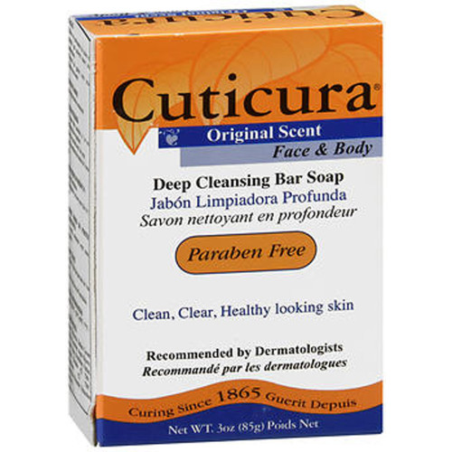 Cuticura Face & Body Deep Cleansing Bar Soap Original Scent - 3 oz Cuticura Face & Body Deep Cleansing Bar Soap Original Scent - 3 oz
