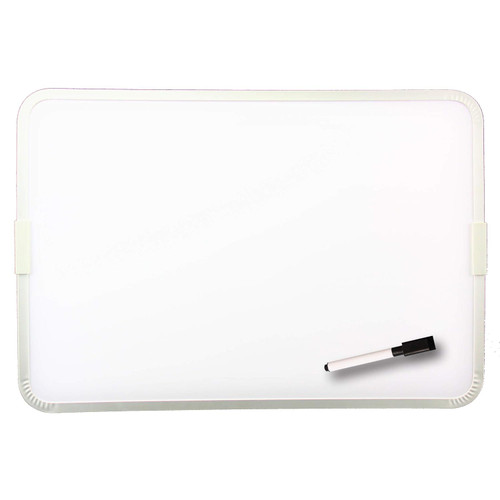 Metal Frame 2-Sided Magnetic Dry Erase Board 9x12"