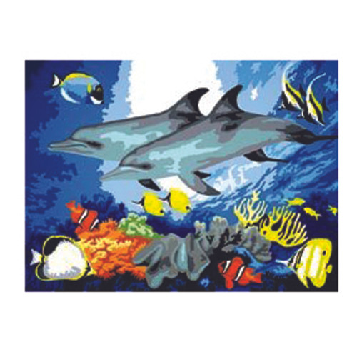 Royal & Langnickel Paint by Number Junior Activity Kit - Dolphins