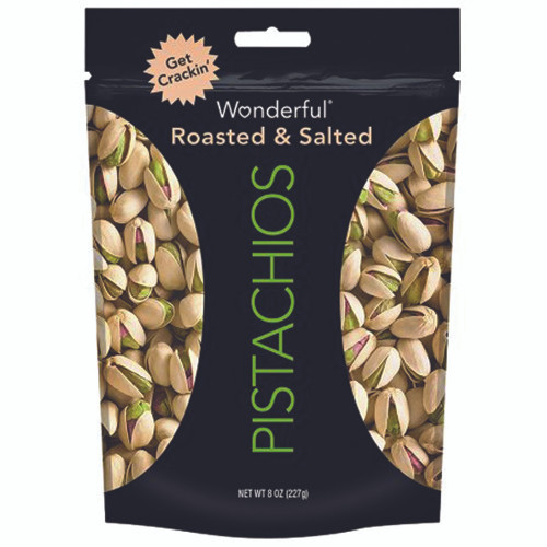 Pistachio Roasted Lightly Salted Nuts, 8 oz