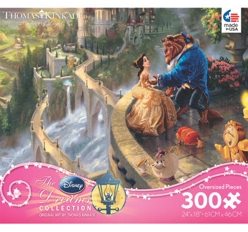 Ceaco Thomas Kinkade Disney Princess Collection (Themes Very) - 300 Pc