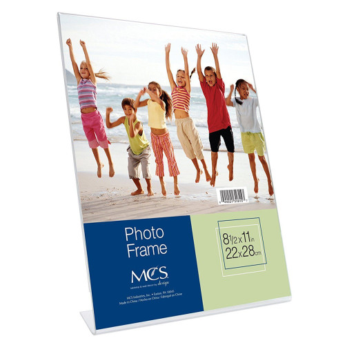 Bent Acrylic Frame-Vertical 8.5*11 in