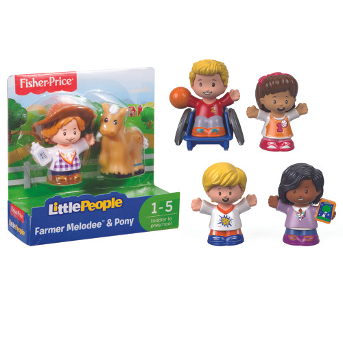 FP Little People Figure, Asst, 2 pk