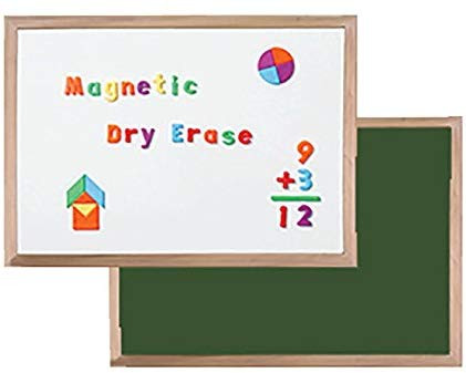 Wood Framed Magnetic Conbo Board 9x12x1"