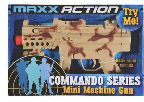 Maxx Action Commando Series Toy Mini Machine Gun