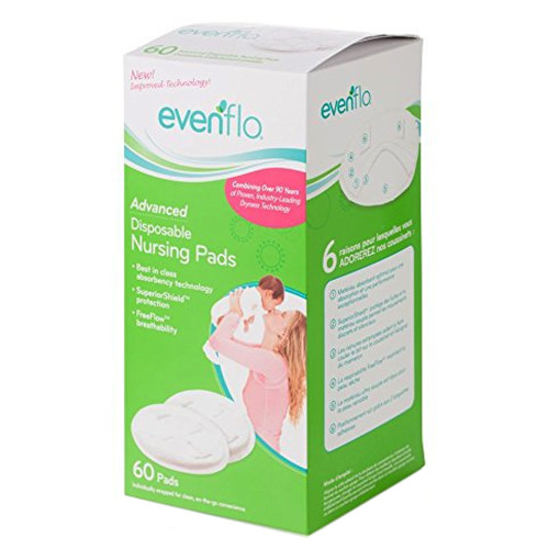 Evenflo Advanced Nursing Pads,60 ct