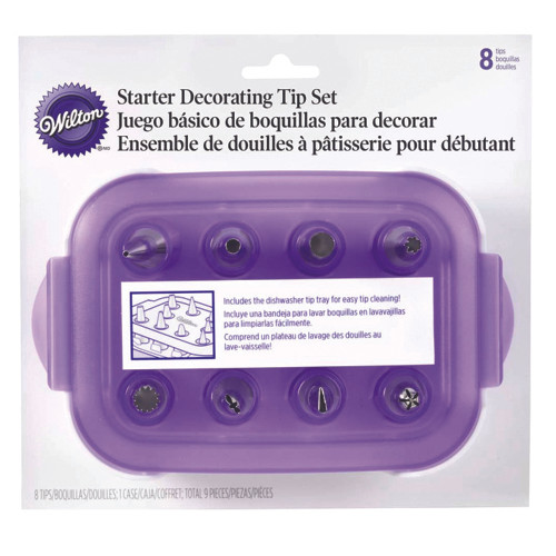 Wilton Starter Decorating and Piping Tip Set, 9-Piece