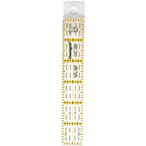 Omnigrid Ruler - 1 x 6"