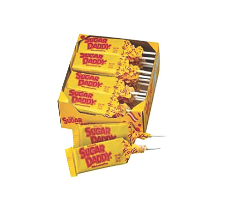 Sugar Daddies 1.7 oz Lollipops - 24 Count Box