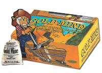 Gold Mine Bubble Gum Nuggets 2 oz - 24 Count Box