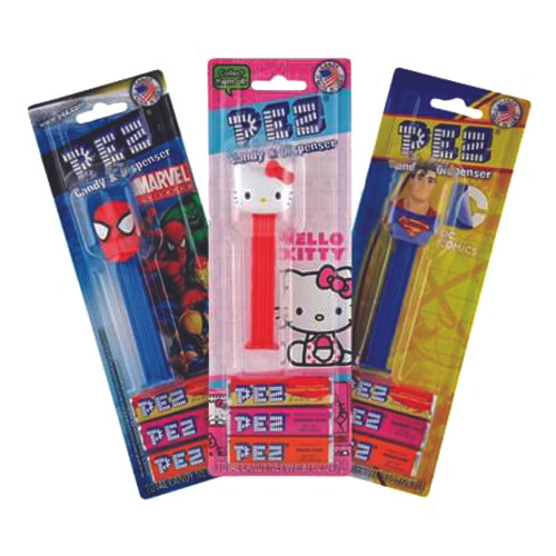 Pez Assortment, Favorites Blister Card Candies - 12 Pack