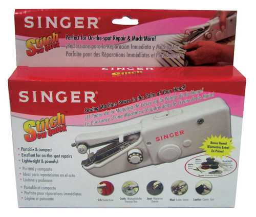 Singer 01663 Stitch Sew Quick Hand-Held Portable Sewing Machine