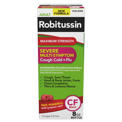 Robitussin Adult Cough + Chest Congestion DM Liquid Maximum Strength - 4 oz