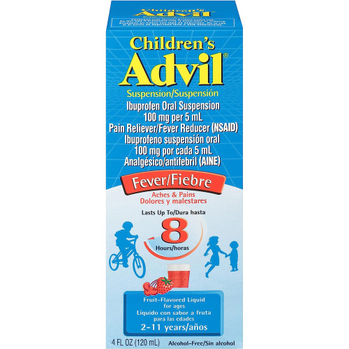 Advil Children's Suspension Fruit-Flavored Liquid - 4 oz