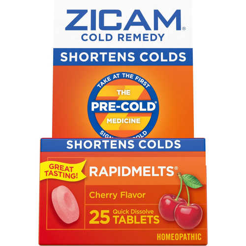 Zicam Cold Remedy RapidMelts Cherry - 25 ct