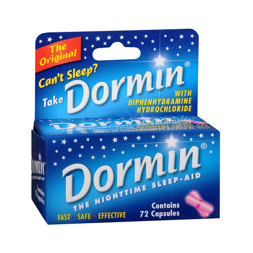 Dormin Nighttime Sleep-Aid - 72 Capsules