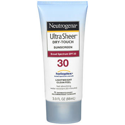 Neutrogena Ultra Sheer Dry-Touch Sunscreen SPF 30 - 3 oz Neutrogena Ultra Sheer Dry-Touch Sunscreen SPF 30 - 3 oz
