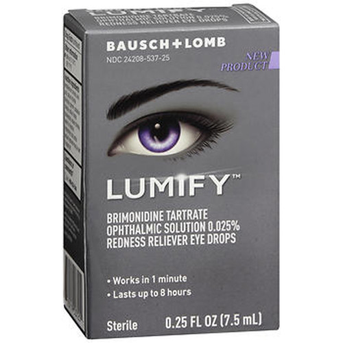 Bausch + Lomb Lumify Redness Reliever Eye Drops - 7.5ml