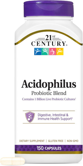 21st Century Acidophilus Probiotic Blend Capsules - 150 ct