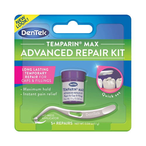 DenTek Temparin Max Caps & Fillings Repair Kit - 0.0733 oz DenTek Temparin Max Caps & Fillings Repair Kit - 0.0733 oz