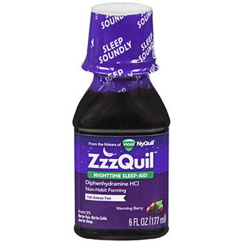 ZzzQuil Nighttime Sleep Aid - Liquid - 6 oz