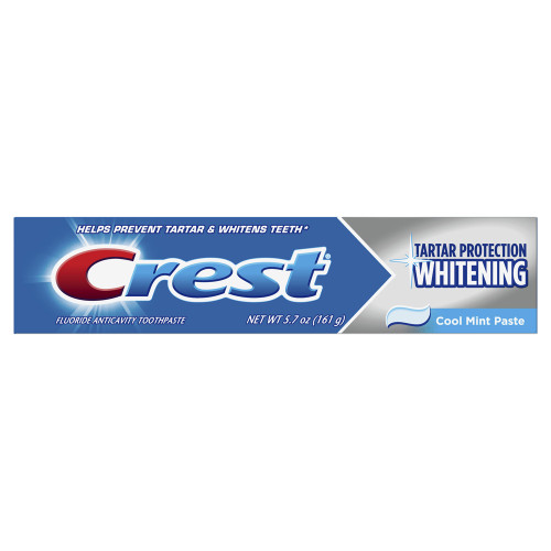 Crest Tartar Protection Toothpaste Whitening Cool Mint - 5.7 oz