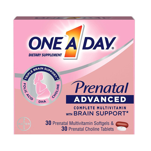 One A Day Women's Prenatal Liquid Gels and Tablets - 60 ct