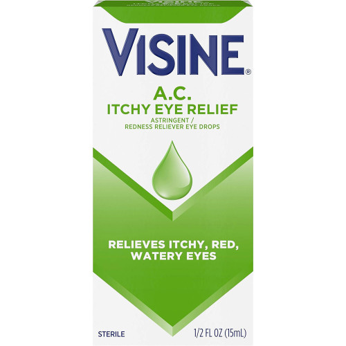Visine A.C. Astringent/Redness Reliever Eye Drops - 0.5 oz