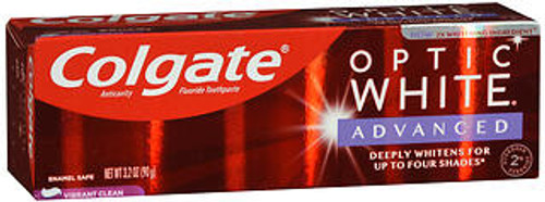 Colgate Optic White Toothpaste Advanced Vibrant Clean - 3.2 oz