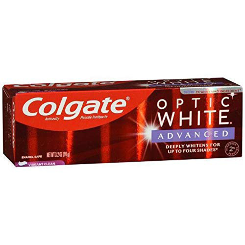 Colgate Optic White Toothpaste Advanced Vibrant Clean - 3.2 oz