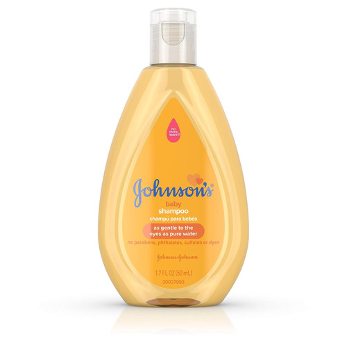 Johnson's Baby Shampoo with Gentle Tear Free Formula, Travel Size, 1.7 fl. oz