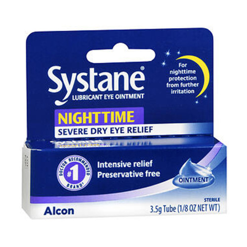 Systane Nighttime Lubricant Eye Ointment - 3.5g