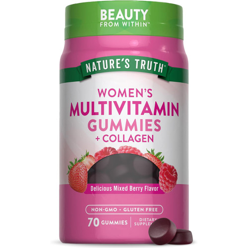 Nature's Truth Women's Multivitamin + Collagen - 70 Gummies