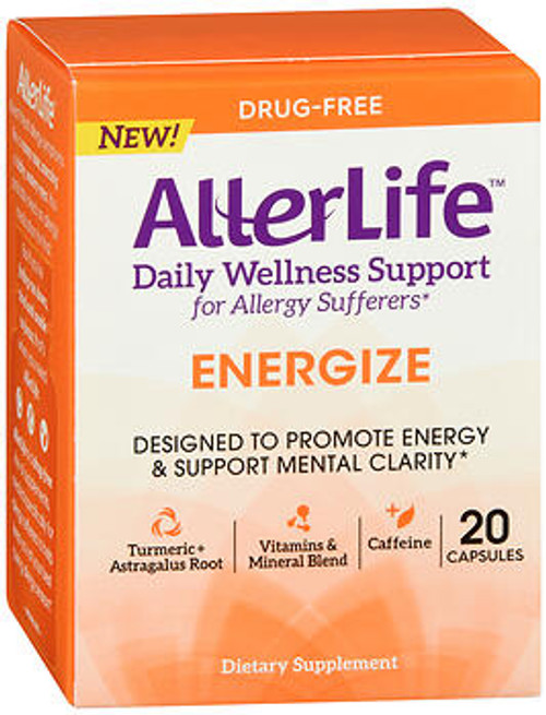 AllerLife Energize Capsules - 20 Capsules