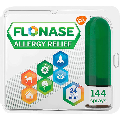 Flonase Allergy Symptom Reliever Nasal Spray - 120 Sprays Flonase Allergy Symptom Reliever Nasal Spray - 120 Sprays