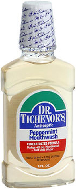 Dr. Tichenor's Antiseptic Peppermint Mouthwash Concentrated Formula - 8 oz
