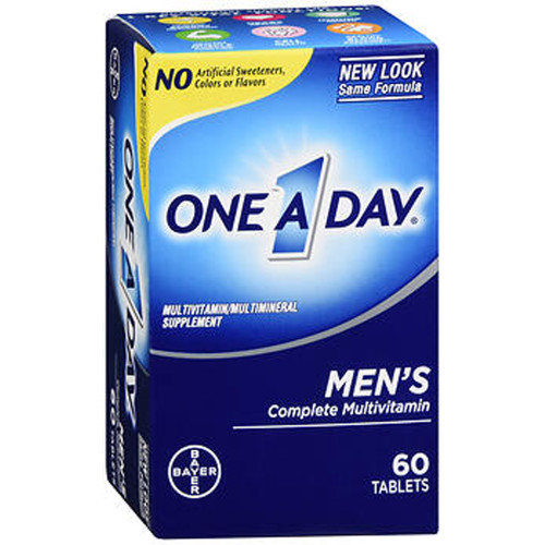 One A Day Men's Complete Multivitamin Tablets - 60 ct
