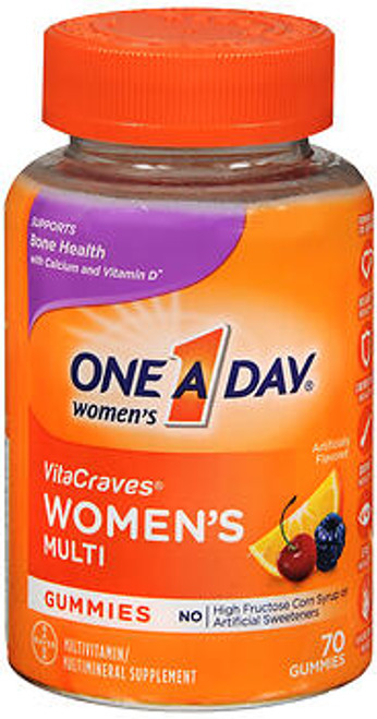 One-A-Day VitaCraves Women's Multi Gummies - 80 t